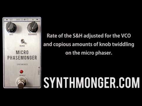 Micro Phasemonger - Sawtooth and digital noise demo