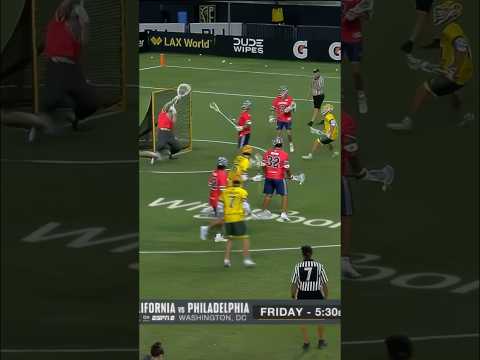 THIS IS SIXES #LACROSSE | Save straight into two-point goal