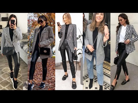 MODA MUJER  2023 OUTFITS CON BLAZER Vestir con estilo OUTFITS LOOKS Y COMBINACIONES DE ROPA DE MODA