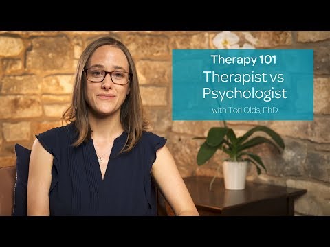 Therapist vs Psychologist