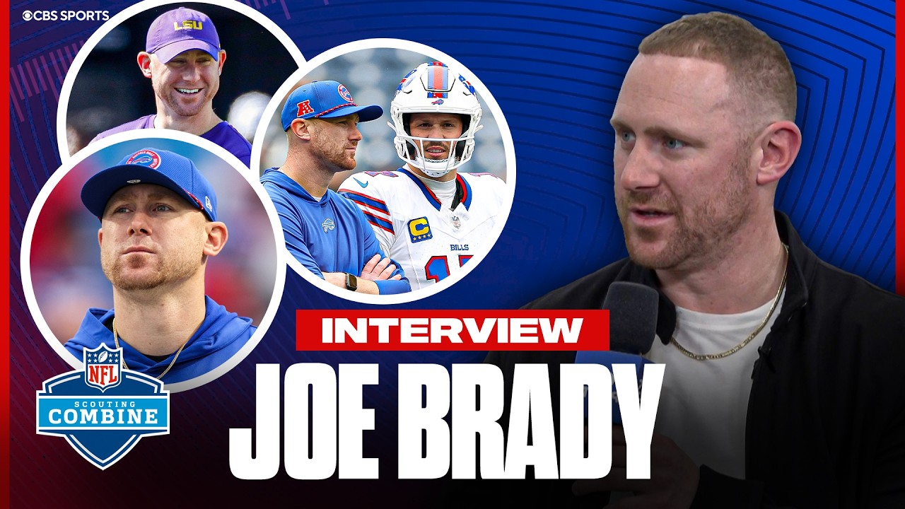 Video thumbnail for Joe Brady on his vision for the Bills, elevating Josh Allen, and the legendary 2019 LSU team