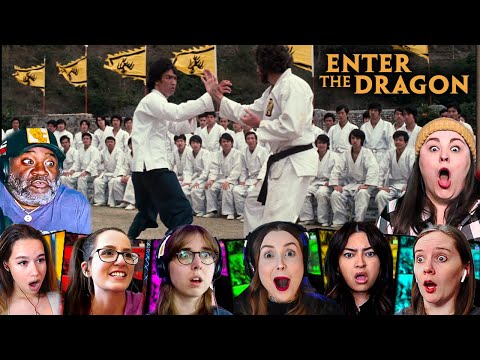 TOP "Bruce Lee Vs O'Hara" Reactions! Enter The Dragon (1973) Movie Reaction *First Time Watching*