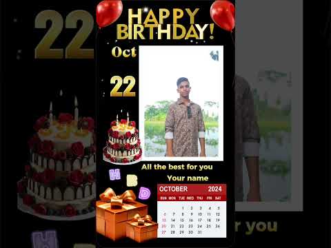 Md Fahim Hawladar happy birthday October  22 10 2024 #fahimfahim12346