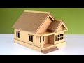 DIY How To Make A Beautiful Cardboard House Very Easily Measurements Given