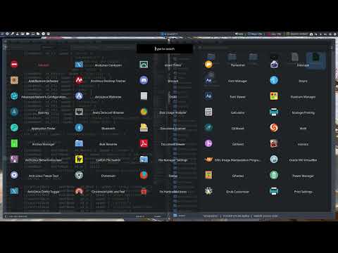ArcoLinux : 3250 Xmonad is getting a colorful menu to select applications