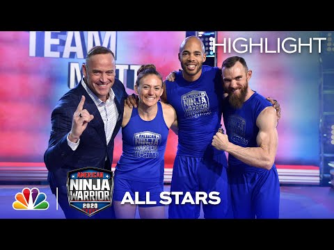 Team Matt Takes on Stage 3 - American Ninja Warrior All-Star Special 2020