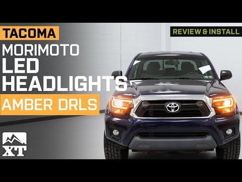 2012-2015 Tacoma Morimoto XB Hybrid LED Headlights with Amber DRL Review & Install