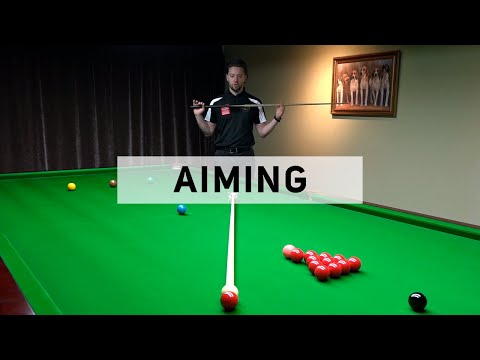 AIMING: How to & Most Common Mistakes / Snooker Tutorial for Beginners
