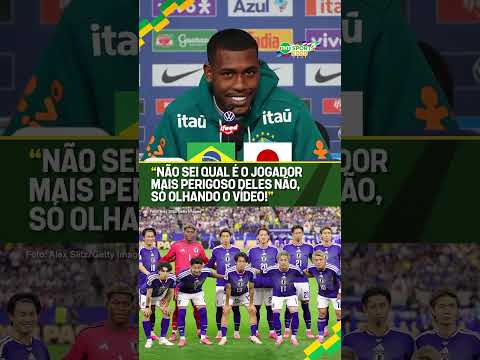 QUAL É O JOGADOR MAIS PERIGOSO DO JAPÃO? COMPLICARAM O RAYAN NA COLETIVA #shorts