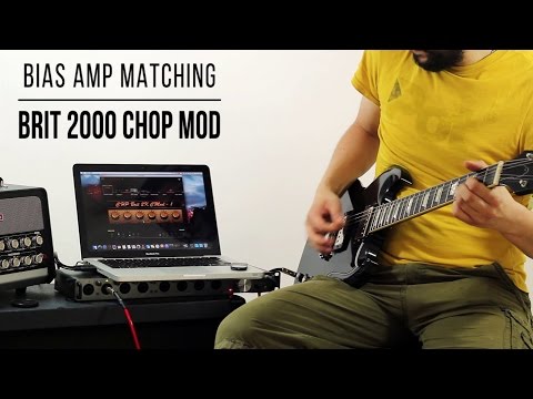 Brit 2000 Chop Mod for Positive Grid Bias Amp Matching - Playthrough (Modified Marshall JCM2000)