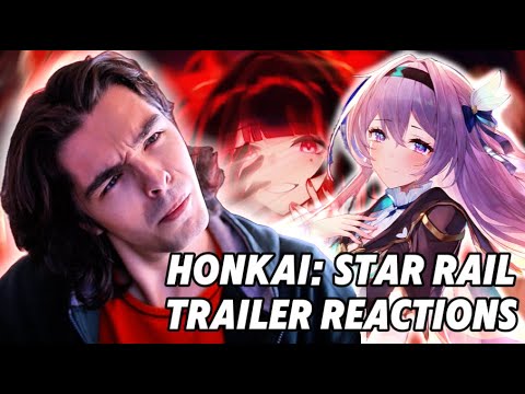 NEW Genshin Fan's Reaction to EVERY Honkai Star Rail Character Trailer