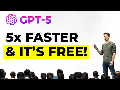 OpenAI’s NEW GPT-5 is INSANE (FREE!)