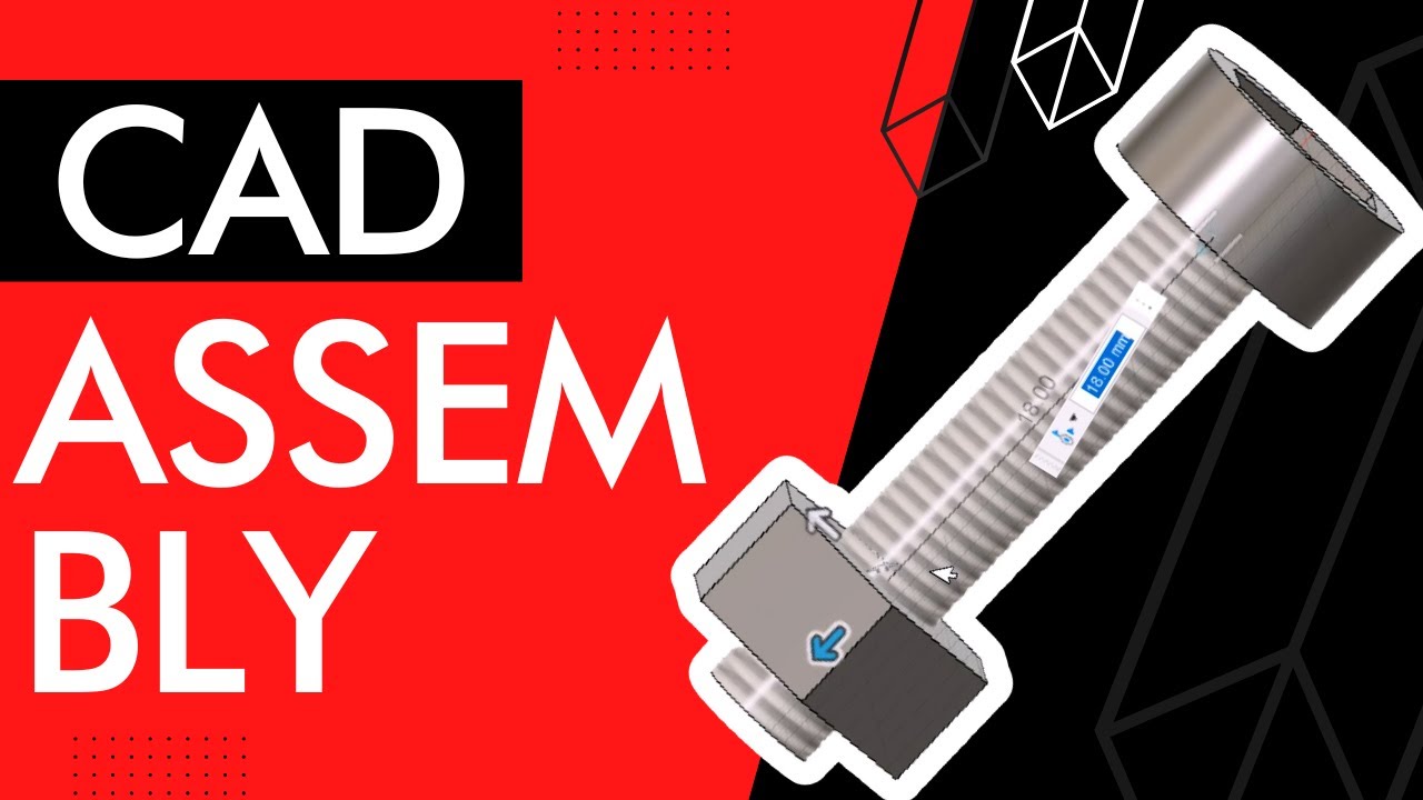 Introduction to Fusion360 Episode 6: Assemblies - Joining an M5 nut and bolt