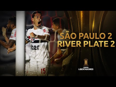 Gols e lances de São Paulo x River Plate