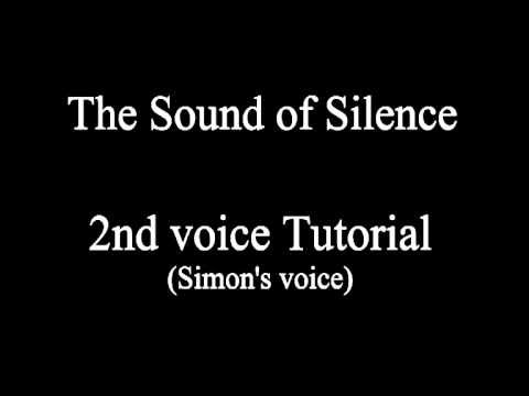 The Sound of Silence - 2nd Voice Tutorial (Simon & Garfunkel)