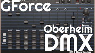 Video thumbnail for Oberheim DMX Drum Machine by GForce Software (No Talking) by Elektronick Musick