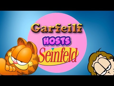 Garfielf Hosts Seinfeld