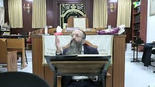 הרה"צ רבי משה בצרי שליט"א - שיעור אוצרות חיים חלק ב