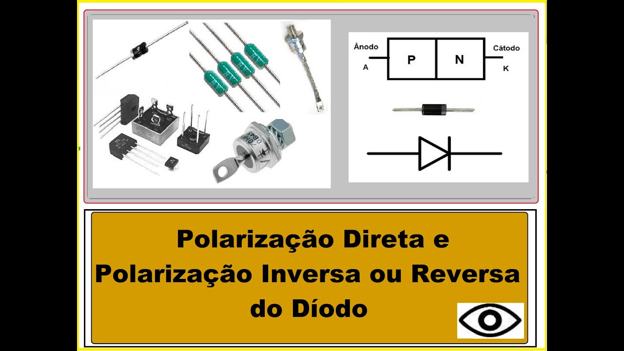 Aprenda o que é a polarização direta e a polarização reversa ou inversa do díodo.