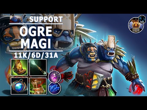 Ogre Magi Support | 7.31b | Pos 4 Ogre Play | Dota 2 Immortal Gameplay