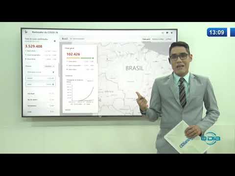 O DIA NEWS 04 05 20  Rastreador do COVID 19 ateÌ 13h06m