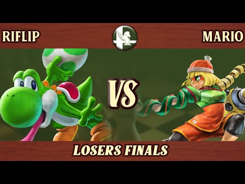 Riflip (Yoshi) vs Mario (Min Min, Mario) - West Towne Brawl 30 Losers Finals
