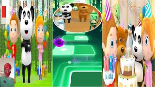 Aram Sam Sam Birthday Song Tiles Hop MK Puzzle