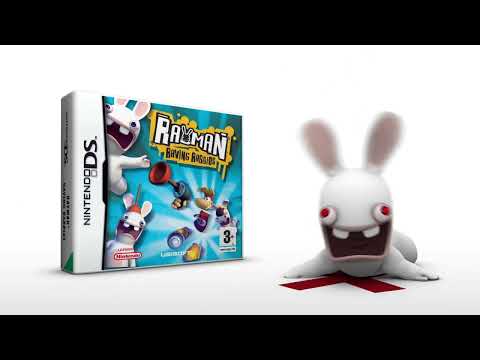 Rayman Raving Rabbids - All Nintendo DS Commercials