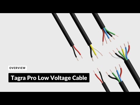 Choosing the right low voltage cable for your LED lighting installation