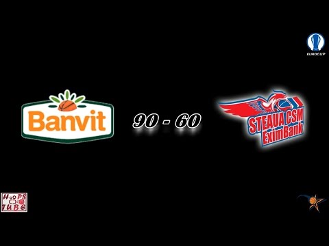 Banvit Bandirma vs. Steaua CSM EximBank Highlights