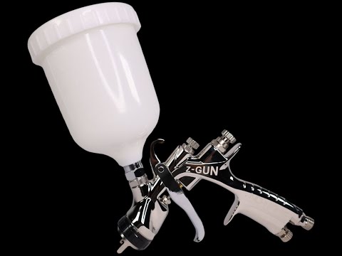 Z-Gun by NO-NAME clear coat edition. High-quality paint spray gun for professionals and hobbyists.