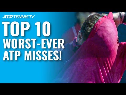 TOP 10 WORST ATP TENNIS MISSES!