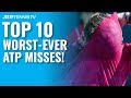 TOP 10 WORST ATP TENNIS MISSES!