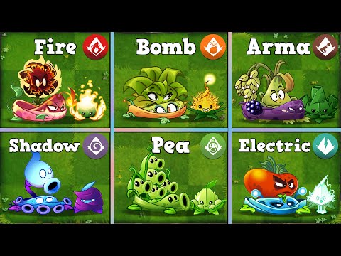 Random 6 Team Plants + Mint + Vine Battlez - Which Team Plant Will Win? - PvZ 2 Gameplay