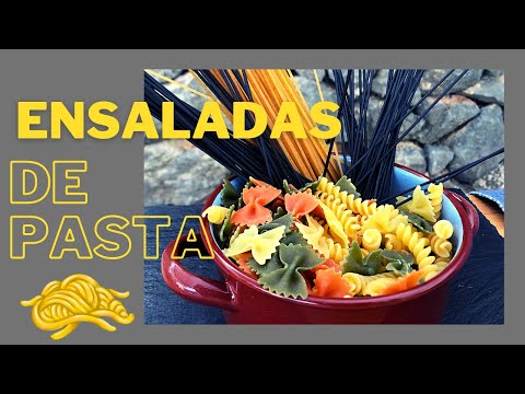 3 ENSALADAS de Pasta DELICIOSAS 😋 para el VERANO⛱  - GUILLE RODRIGUEZ