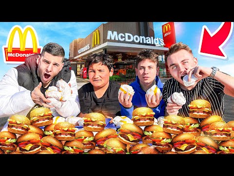 KO ĆE POJESTI VIŠE BURGERA? Gedza & Simi VS Stevan & Goldy
