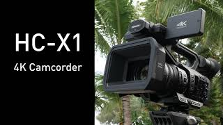 Panasonic Videocámara profesional 4K HC-X1: Videocámara 4K 60p / 50p con sensor de 1 pulgada anuncio