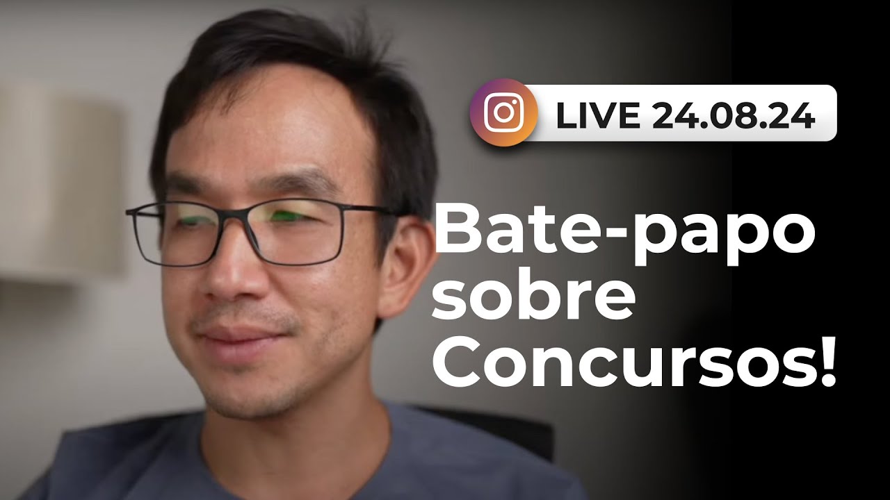 24/08 - Bate-papo sobre concursos