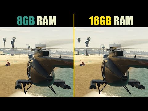 8gb vs 16gb ram testing with game