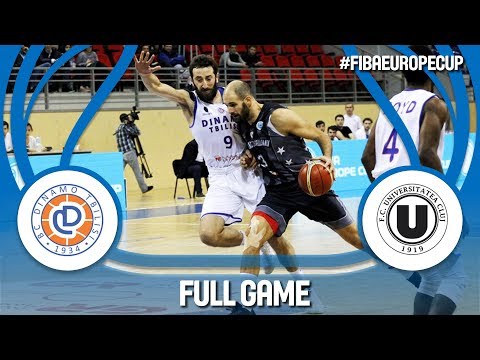 Dinamo Tbilisi (GEO) v U-BT Cluj Napoca (ROU) - Full Game - FIBA Europe Cup 2017-18