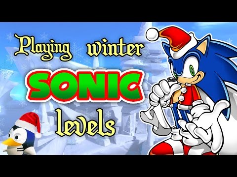 [Christmas Special 2016] Playing Winter/Snow Themed Sonic Levels! - Piplupfan77