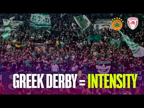 Panathinaikos vs Olympiacos: More Than a RIVALRY | PREGAME ATMOSPHERE