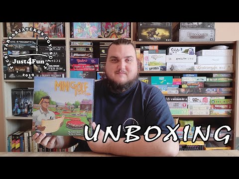 Mini Golf Designer Unboxing - Just4FunPTE