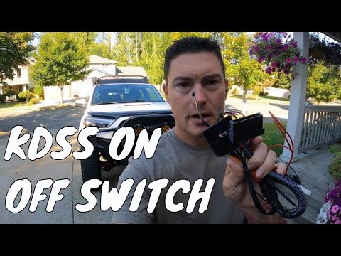 kdss on off switch for 2010-2022 4runner and lexus GX 460