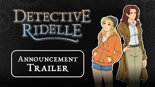 Detective Ridelle announcement trailer teaser