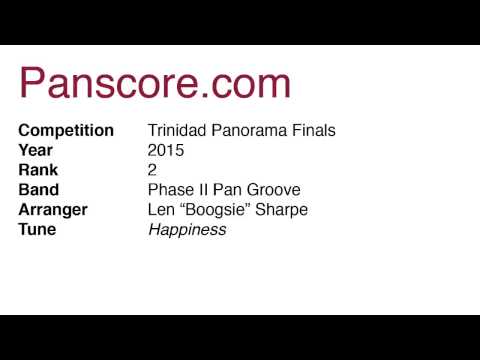 Phase II Pan Groove - Happiness - 2015 Panorama Finals