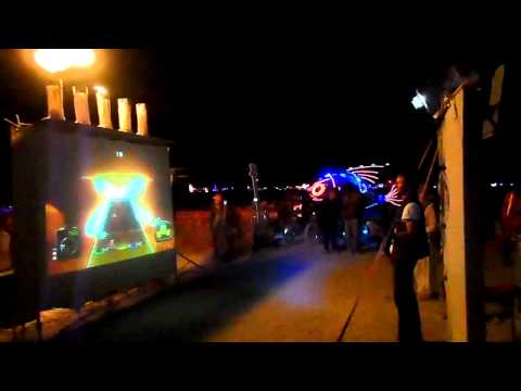Burning Man 2013 - Guitar Flamethrower Hero