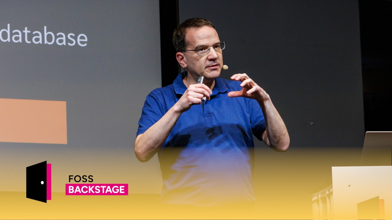 Jochen Topf – The OpenStreetMap Community #FOSSBack