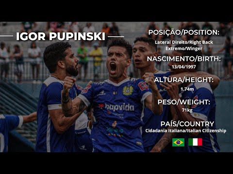 Igor Pupinski - Lateral Direito / Extremo - 2024
