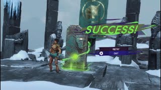 Prince of Persia: The Lost Crown - Divine Trials - Auroch Parkour Challenge